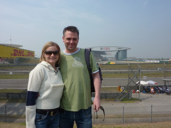 Paul & Bron at Grand Prix Shanghai 2012