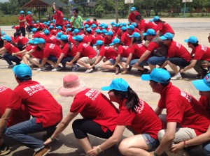 Company away day at Taihu Lake