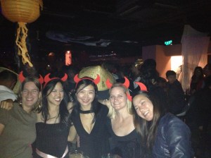 Halloween in Mural Bar