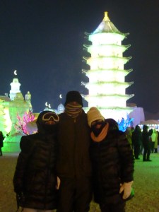 In disguise - Yael, me and Nicole