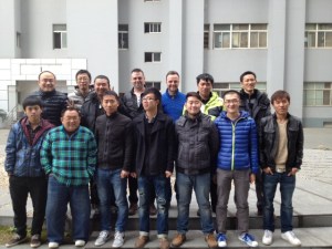 Me, Tim, and the boys from IT