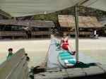 Bron on our island-hopping boat