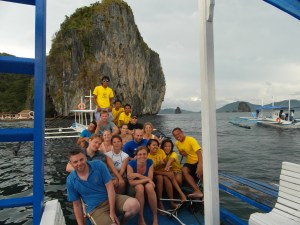 The crew and guests on the Tao Phillipines tour