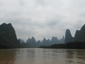 Boat to Yangshuo
