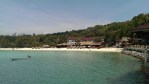 Our resort on Long Beach, Kecil, Perhentian Islands
